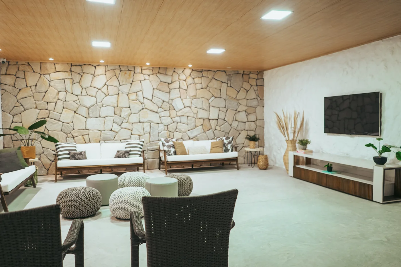 Estrutura e acomodações da Serenia